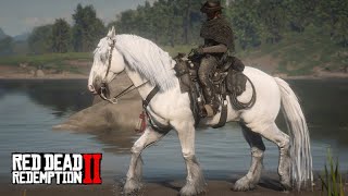 VIDA DE FAZENDEIRO - VENDENDO CAVALOS SHIRE  - RED DEAD REDEMPTION 2