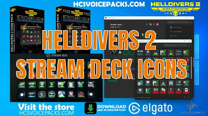Helldivers 2 Elgato Stream Deck ANIMATED Icons