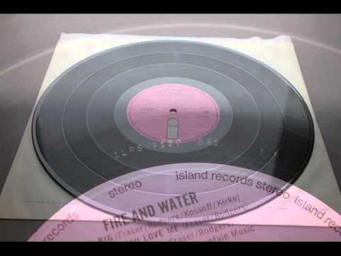 Free Fire And Water Track/ Alright Now UK 1ST blues