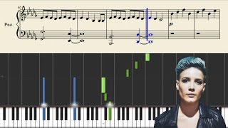 Halsey - Control - Piano Tutorial + Sheets chords