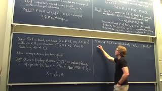 MAST30026 Lecture 9: Compactness II (Part 1)