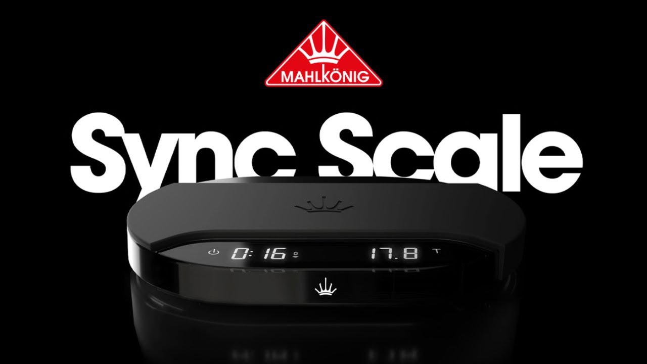 Познакомьтесь с Mahlkönig Sync Scale — идеальной парой для вашей кофемолки.