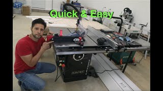 Calibrate Your Table Saw (with basic tools)