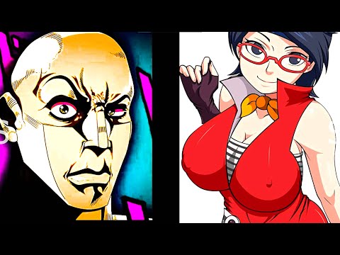 Anime vs Reddit the rock reaction meme Sarada