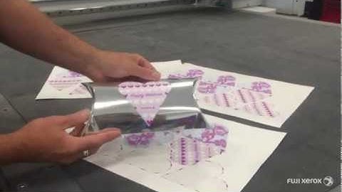 How to produce label stickers in 3 easy steps using Graphtec F-Mark sheet cutter?