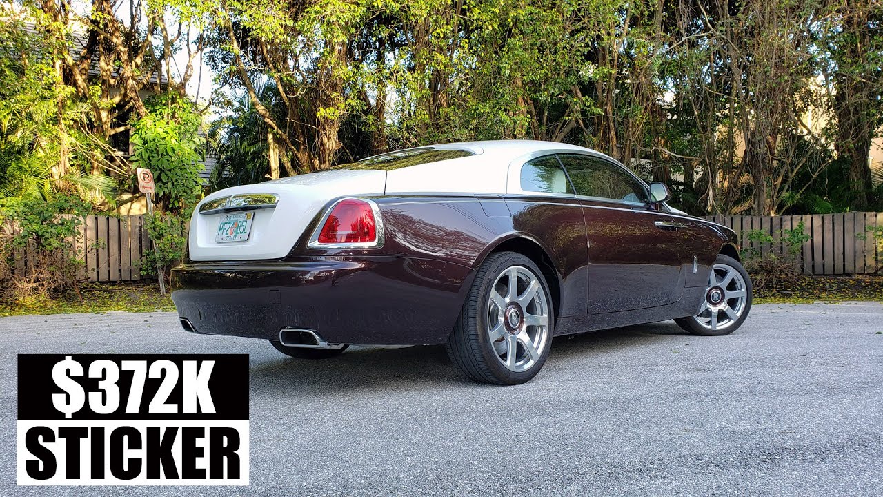 372K Sticker Price 2017 Rolls Royce Wraith. Goodfellas Garage YouTube