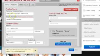 How to add another practice location to your website