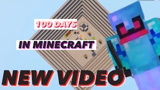 MINECRAFT/ Survived 100 days in Minecraft skyblock !