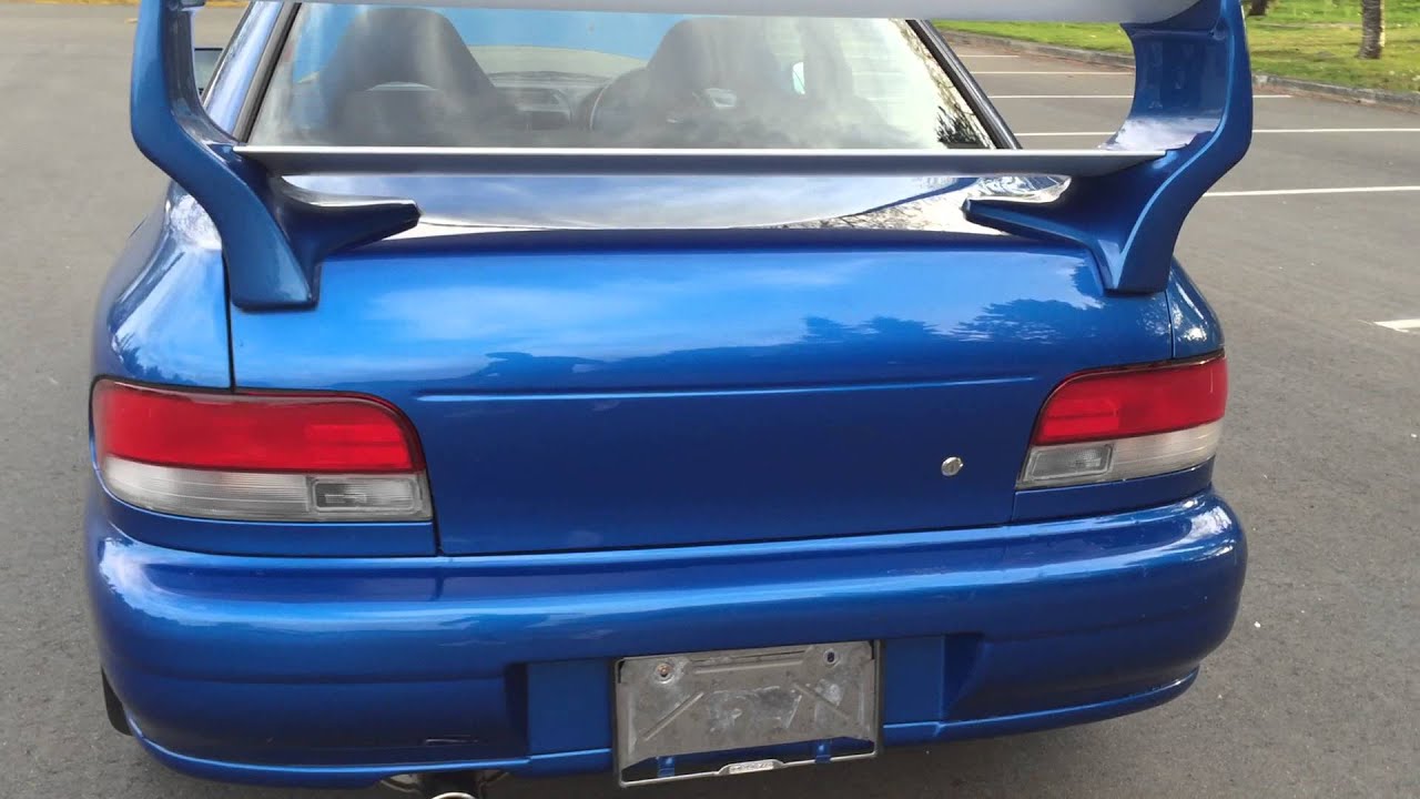 00 Subaru Impreza Wrx Ra Sti Version 6 Vi Ltd Turbo 2 0l Model 300hp Youtube