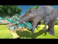 The epic journey of Bumpy &amp; Giganotosaurus furiosa(ARK)! - Animal Revolt Battle Simulator