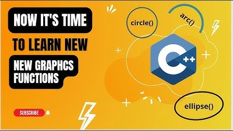 Graphics function in computer graphics | Animation using c++ | Basic Graphics Programming 2022.