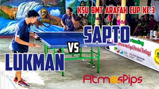 LUKMAN (Pantisuko A) vs SAPTO (Salatiga) 🏓🏓 36 Besar - KSU BMT Arafah Cup ke-3