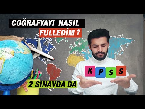 Coğrafyayı Nasıl Fulledim ? ( Kpss Türkiye 15.si)