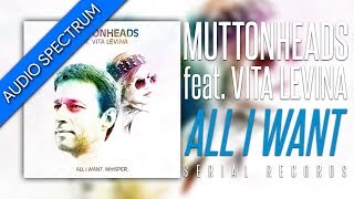 Muttonheads feat. Vita Levina - All I Want (Audio Spectrum)