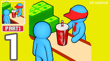 Burger Please - Gameplay Walkthrough Part 1 - Helper Max Level - iOS & Android Gameplay