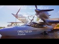 Lamborghini Aventador speedboat (2700 HP) vs Seaplane Amphibian L-142 Aviatech (2 x Rotax 912)