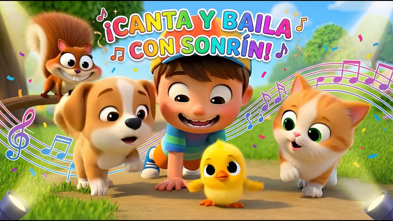 ¡Canta y Baila con Sonrín! 🌈🧢 Canciones Infantiles Educativas (15 Min)