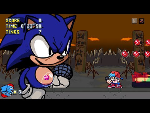 FNF The Faker Sonic.EXE GIGA Boss Fight Mania Plus Mod - YouTube