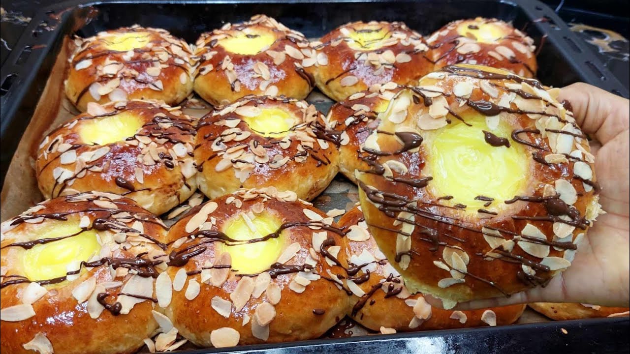 بريوش خفيف مثل القطن و النتيجة ممتازة بكريمة روعة وغاية في اللذة