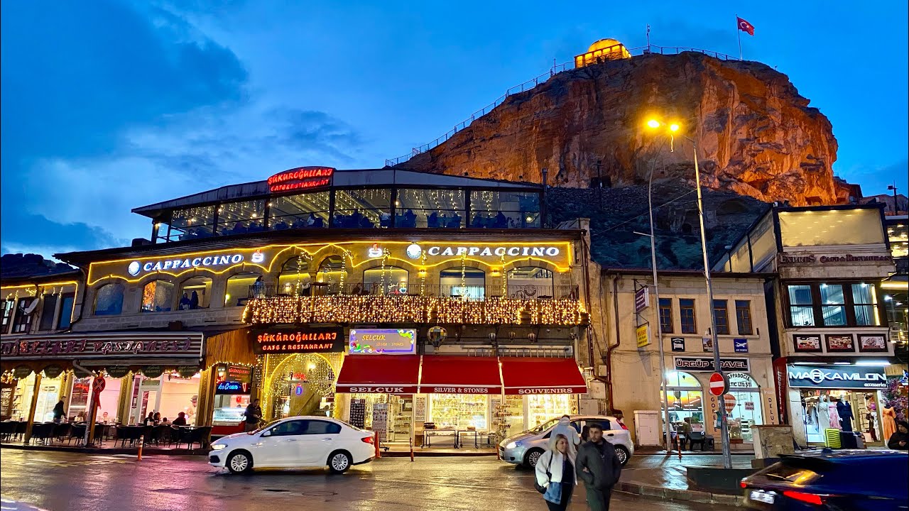 Turkey Day 3 | Flight to Cappadocia | Cave House hotel | Night view of the valleys | Thunderstorms