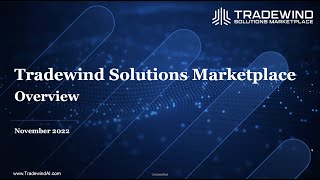 Tradewind Solutions Marketplace screenshot 1