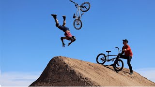 Attempting Impossible BMX Tricks At 2023 Glendale Supercross!