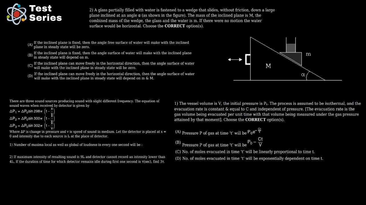 Problems From Allen Test Series - YouTube