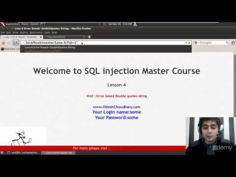 Lecture 15   SQL injection Challenge solution 4