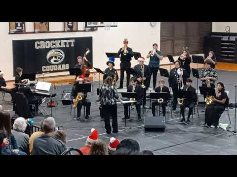 "Flight of the Foo Birds" Crockett ECHS 2022 Winter Concert Jazz Band