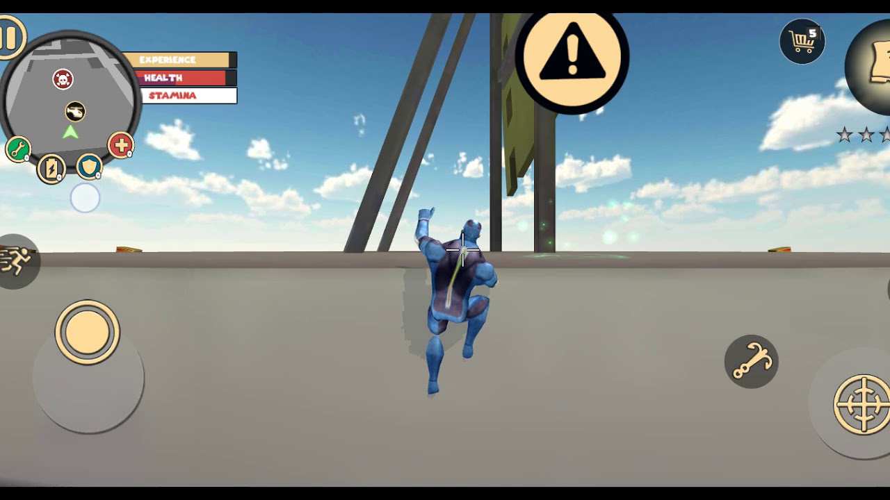 Playing rope hero - YouTube
