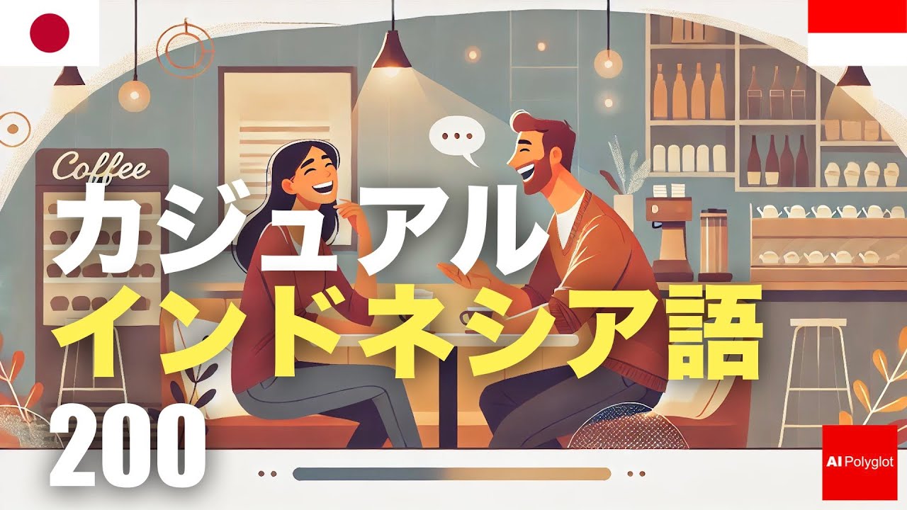 カジュアルインドネシア語200 | 聞き流し