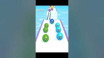 Ball Run 2048 - All levels Gameplay Android, IOS gaming