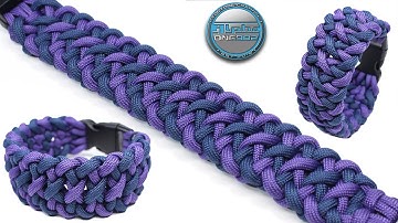 How to Make a Paracord Bracelet Alternating Crossroads Paracord Knot Tutorials