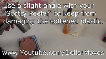 How to Remove Stickers, Tags and Labels Easily! | Scotty Peeler, Goo Gone and Hair Dryer!