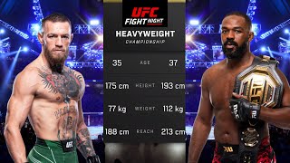 Conor McGregor vs Jon Jones Full Fight - UFC 5 Fight Night