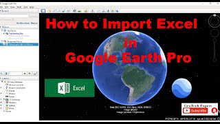 How to Import (X,Y) in Google Earth.