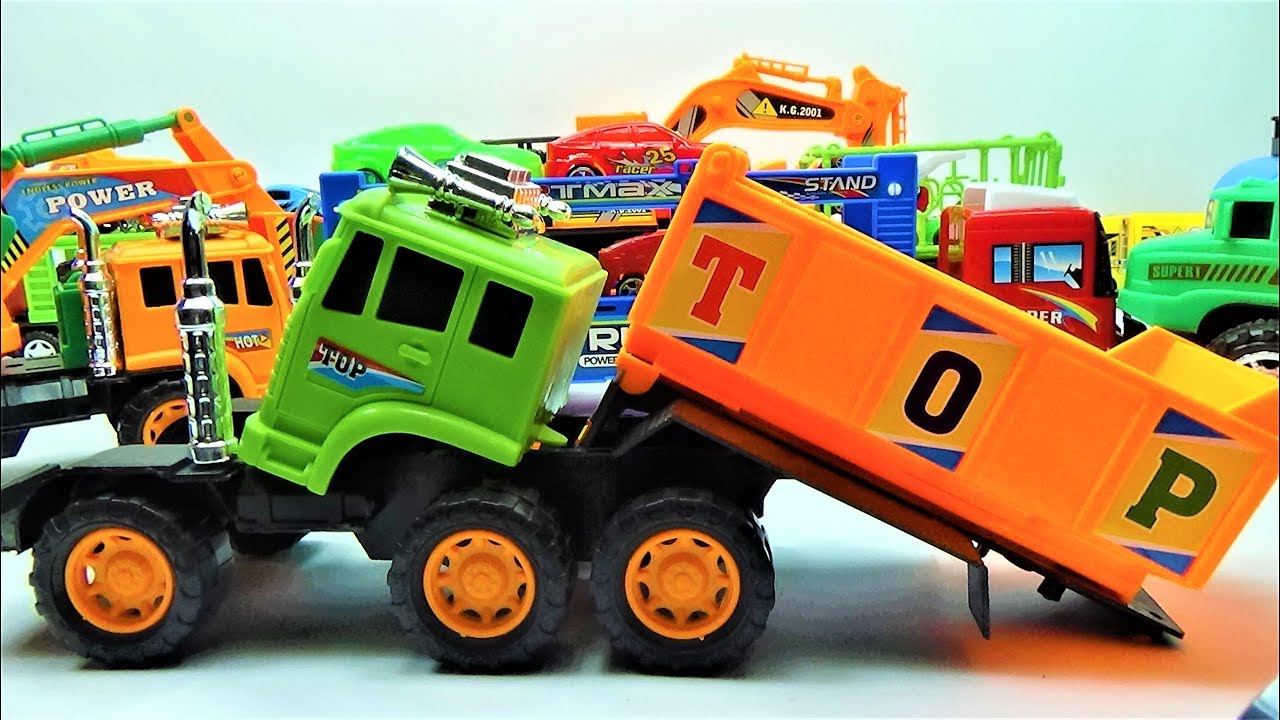 Car truck for kids - How to dismantle the super truck, truck toys ...