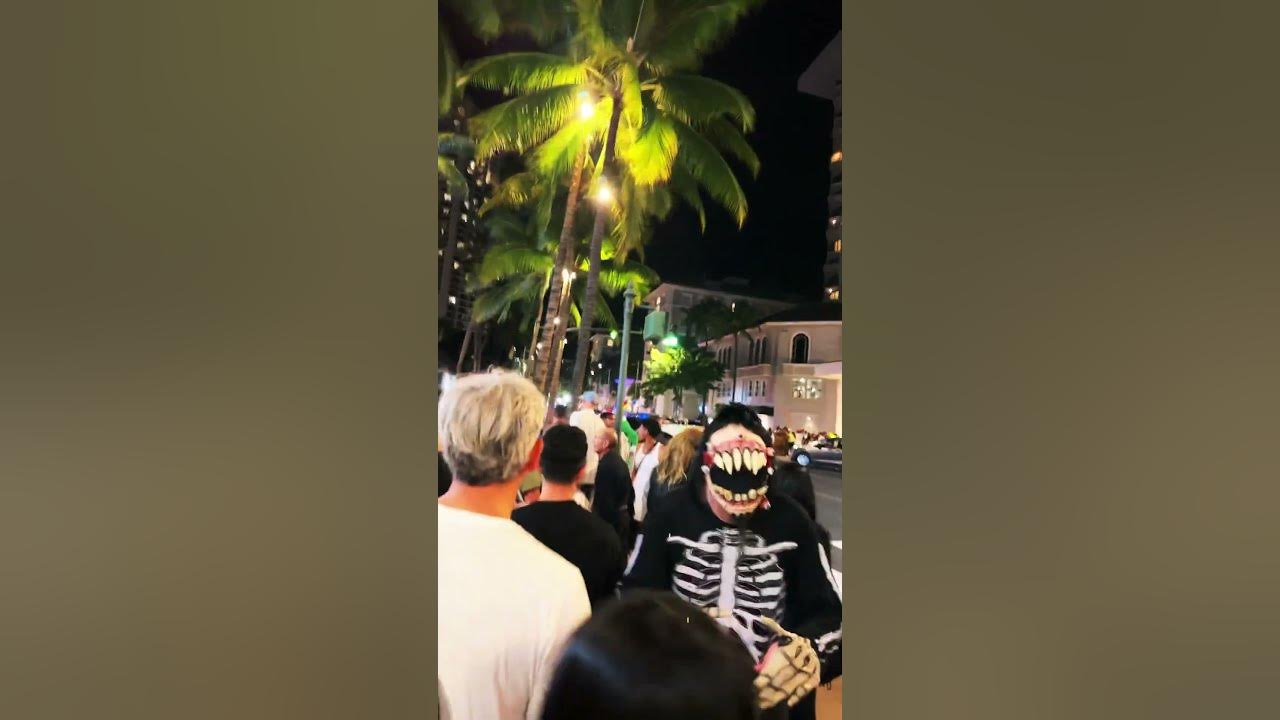 Waikiki Halloween 🎃 YouTube