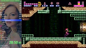 Super Metroid Project Base: 104% Speed Run in 54:35