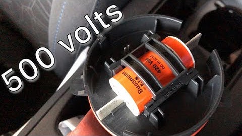 Chevy Volt high voltage disconnect.