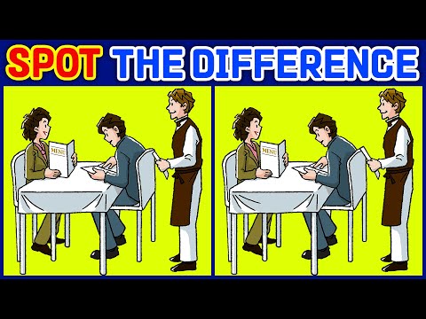 【Find & Spot the Difference】A Little Difficult Find the Difference Game That Will Prevent Dementia