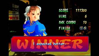 Sega Saturn Longplay Street Fighter Alpha 2 Gold (ChunLi)