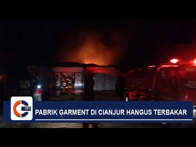 Pabrik Garment Pt Ema Haurwangi Cianjur Terbakar Lima Unit Mobil Damkar Dikerahkan Cianjur Ekspres