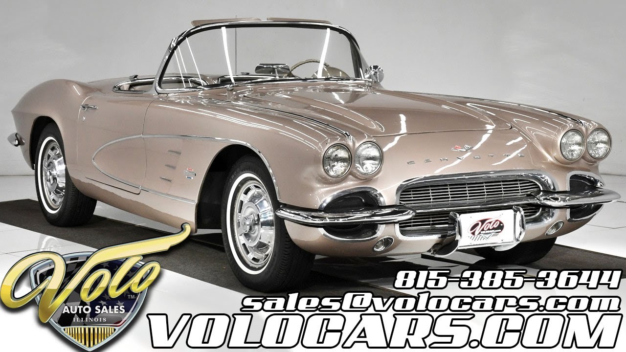 American Muscle Amm1281 - Chevrolet Corvette 1961 Bordeaux Beige 1/18