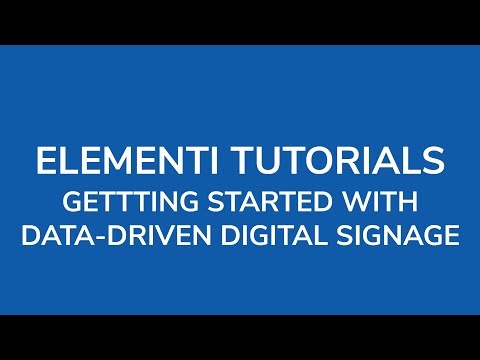 How to get started with data-driven digital signage