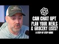 Chat GPT Makes Meal Planning and Grocery Shopping so Easy: A Step-by-Step Guide