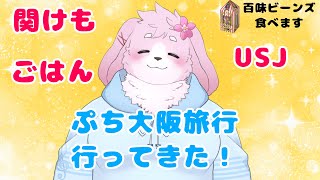 【レポ雑談】関西旅行に行ってきました【#ケモノVtuber】