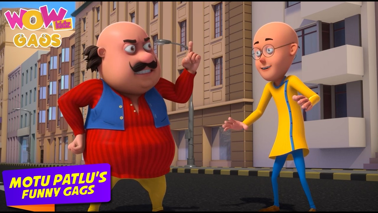Motu Patlu's Funny Gags | Motu Patlu Compilation | Hindi Cartoon For Kids | Animated Series