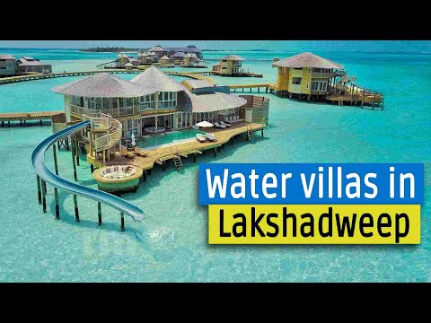 Water villas in Lakshadweep