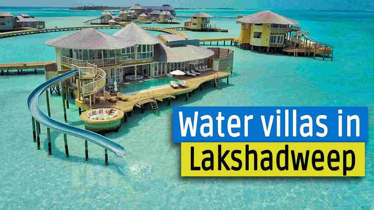 Water villas in Lakshadweep